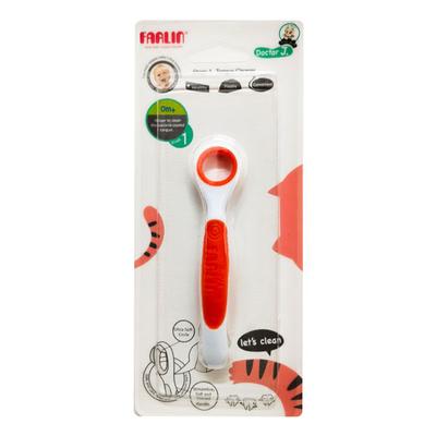 Farlin Tongue Cleaner (Stage 1) - Orange 1's - Baby Oral Care