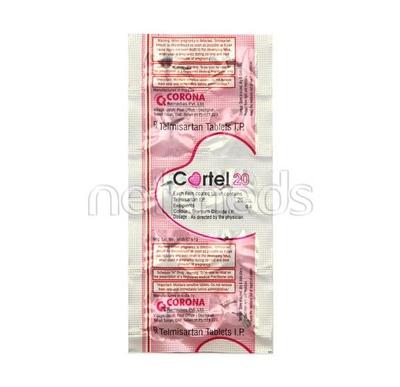 Cortel 20mg Tablet 10'S - Hypertension-Ang