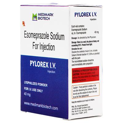 PYLOREX IV Injection 1's - Ulcer/Reflux/Flatulence-Aaa