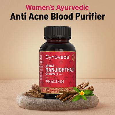 Gynoveda Brihat Manjishthadi Ghanvati Tablet 240's - Speciality Medicines