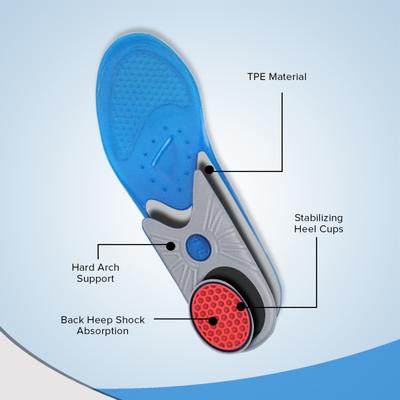 Dr Foot Orthotics Heavy Duty Insole Pair (L) 1's - Manicure & Pedicure Kits
