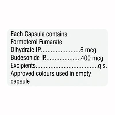 FORAHALE 400 Inhalation Capsule 30's - Asthma/COPD-Ast