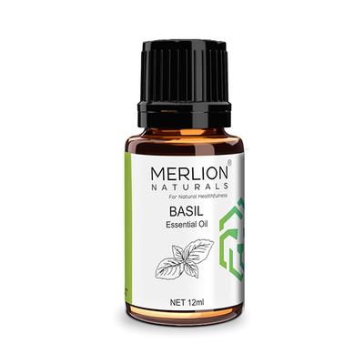 Merlion Naturals Essential Oil - Basil 12 ml - Essential Oils