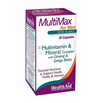 HealthAid Multimax for Men Capsules 30's - Multi-Vitamins