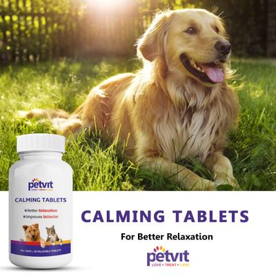 Petvit Calming & Better Relaxation Chewable Tablets 60's - Petfood