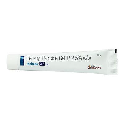 ACBENZ 2.5 Gel 20gm - Acne-Acn