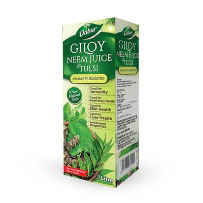 Dabur Giloy Neem Juice with Tulsi 1 Litre - Giloy