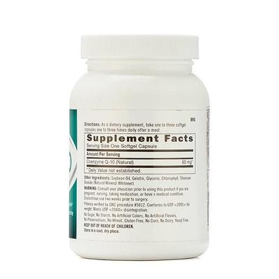 GNC CoQ-10 50 mg Softgel 120's - Co-Q