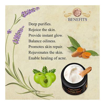 Bioayurveda Basics Youth Detox Anti-Acne Face Pack Creme 60 gm - Facial Kits