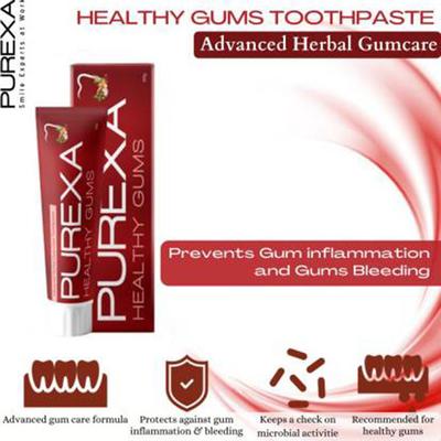 Purexa Oral Care Combo (Herbal Toothpaste 100 gm + Bamboo Toothbrush - Charcoal 2's) - Toothpaste