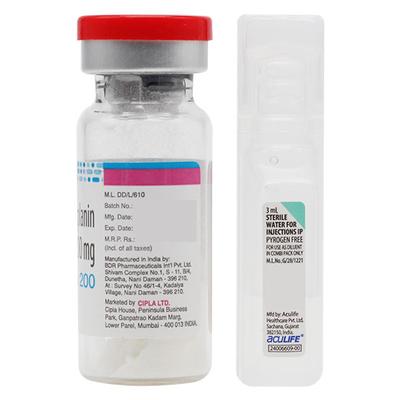 Ticocin 200mg Injection 1's - Bacterial Infections-OAB