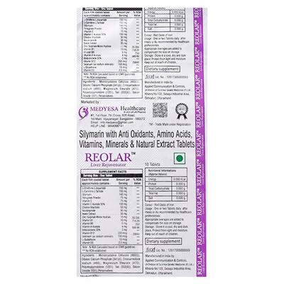 REOLAR Tablet 10's - Supplements-Vam