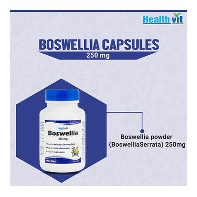 HealthVit Boswellia 250 mg Capsule 60's - Herbal Dietary Supplement