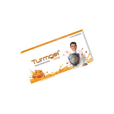 Turmgel Turmeric Lozenge - Orange 10's - Sore Throat Lozenges