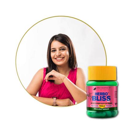 Dr. Vaidya's Herbobliss Capsule (Pack of 3 x 30's) - Speciality Medicines