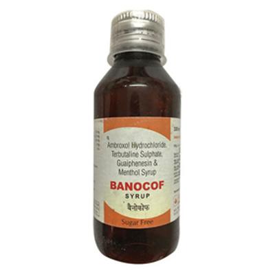 BANOCOF SUGAR FREE Syrup 100ml - Cough And Cold-Cou