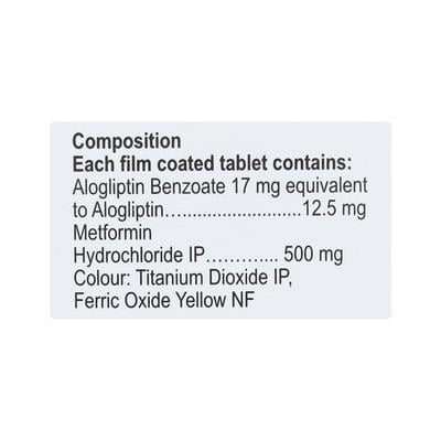 ALOJA M 12.5 Tablet 60's - Diabetes-Ant