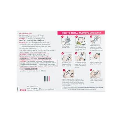 Imudrops Singules Eye Drop 5X0.5ml - Auto Immune Disease-Imm