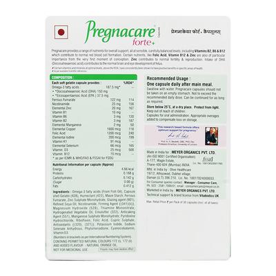 Pregnacare Forte + Capsule 15'S - Supplements-Vam