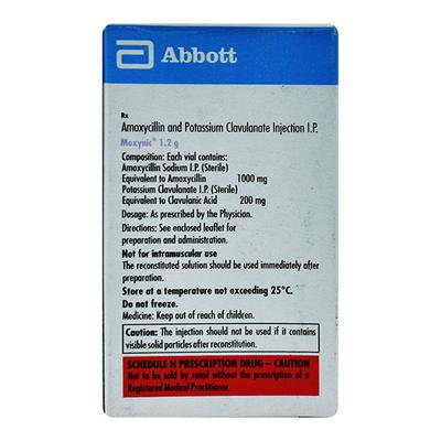Moxynic 1.2Gm Injection 1'S - Bacterial Infections-Pen