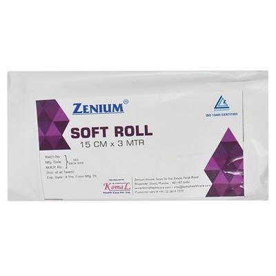 Zenium Soft Roll (15 cm x 3 mtr) 1's - Bandages