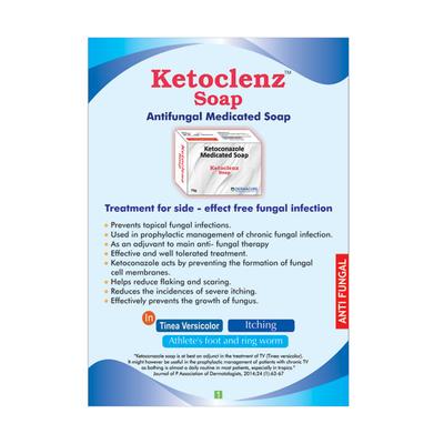 KETOCLENZ Soap 75gm - Fungal Infections-Taa