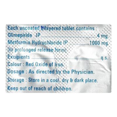 ENDOFORMIN G4 FORTE Tablet 10's - Diabetes-Ant