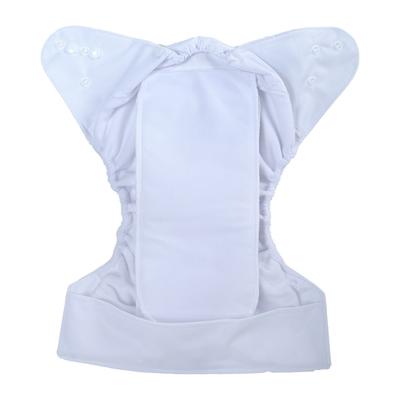 Bumberry Reusable Sleeper Diaper - White - Diapers & Wipes