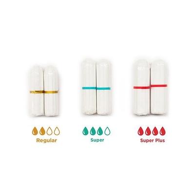 Pee Safe Organic Cotton Tampon (Regular) 16's - Tampons