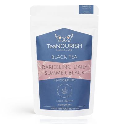 TeaNOURISH Darjeeling Daily Summer Black Tea 100gm - Teas