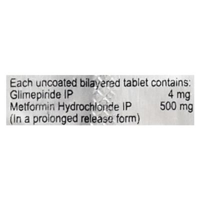 JUBIGLIM M 4 Tablet 10's - Diabetes-Ant