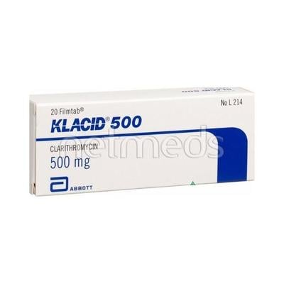Klacid 500mg Injection 1's - Bacterial Infections-Mac