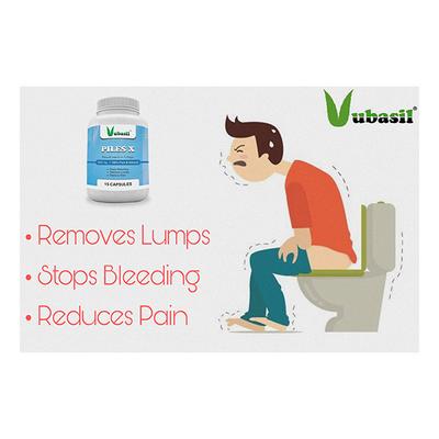 Vubasil Piles X 800 mg Capsule 15's - General Health