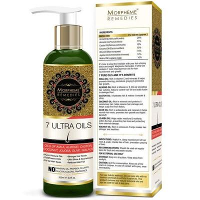 Morpheme Remedies 7 Ultra Hair Oil 200 ml - Hair Oils