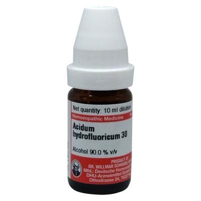 Dr. Willmar Schwabe Acidum Hydrofluoricum 30 CH Drops 10 ml - Homeopathic Drops