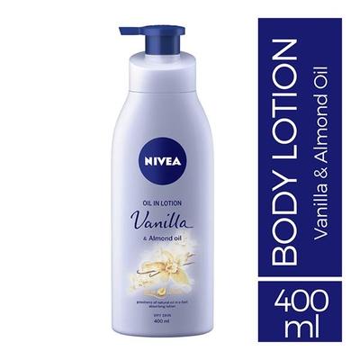 Nivea Oil In Lotion Vanilla & Almond Oil for Dry Skin 400 ml - Lotions & Creams