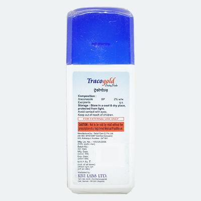 TRACOGOLD 2% Dusting powder 40gm - Fungal Infections-Anf