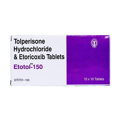 ETOTOL 150mg Tablet 10's - Muscle Cramps/Spasticity-Mus
