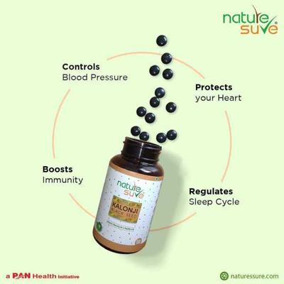 Nature Sure Premium Kalonji Black Seed Tablet 90's - Speciality Medicines