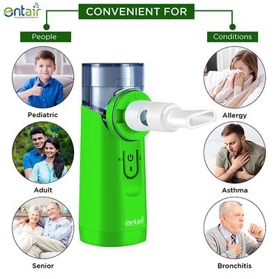 Entair Mesh Nebulizer - Green (YS30) - Nebulizer & Vaporizer
