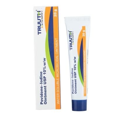Truuth Povidone Iodine 10% Ointment 20 gm - Balm/Ointments