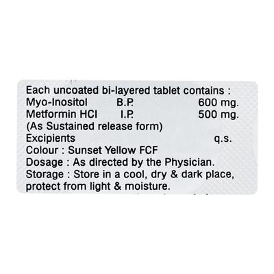 MYOSITOL M Tablet 10's - Diabetes-Ant