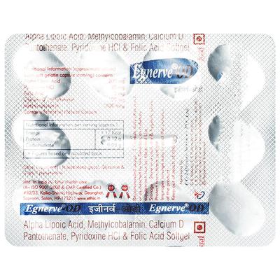 EGNERVE OD Softgel Capsule 10's - Supplements-Sup