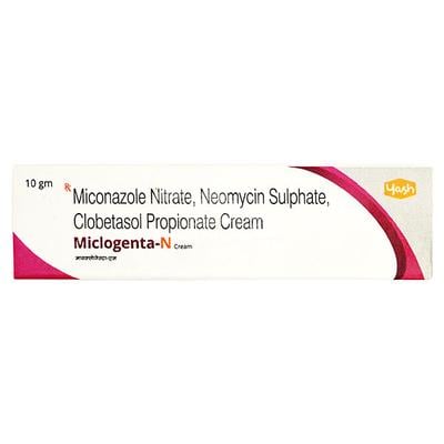 MICLOGENTA N Cream 10gm - Skin Infections-Toc