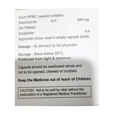 CANZIT 200 Capsule 10's - Fungal Infections-Anf