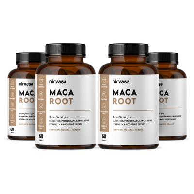 Nirvasa Maca Root Tablet (Pack of 4 x 60's) 1's - General Health