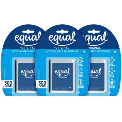Equal Original Sweetener Tablet (Pack of 3 x 300's) 1's - Sugar Substitute