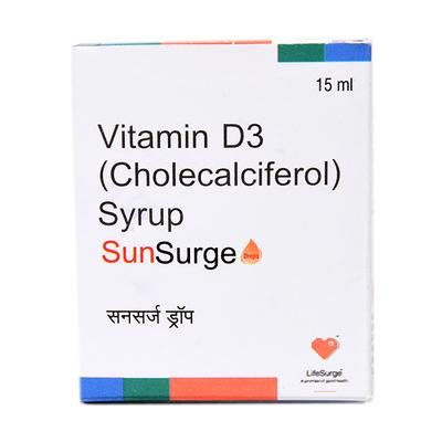 Sunsurge Orange Flavour Drops 15ml - Supplements-Vit