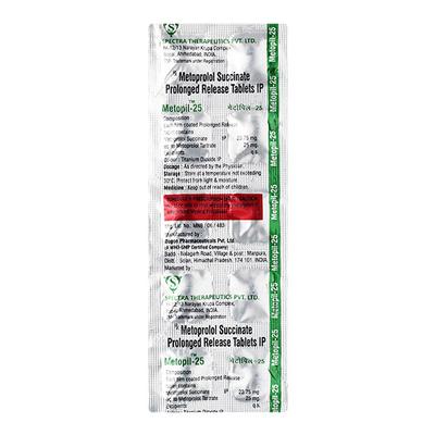 METOPIL 25 Tablet 10's - Hypertension-Bet