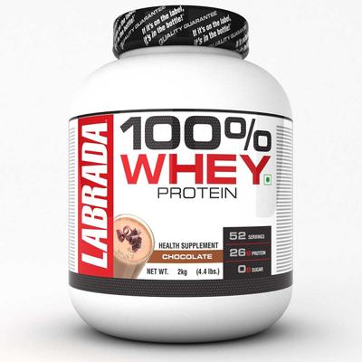 Labrada 100% Whey Protein Powder - Chocolate 2 kg - Whey Proteins